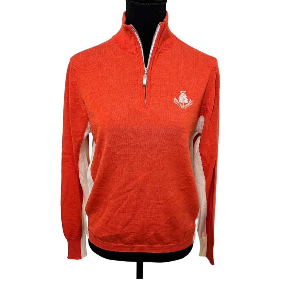 Scott & Charters of Hawick Merino Sweater Carnoustie Golf Links Pullover